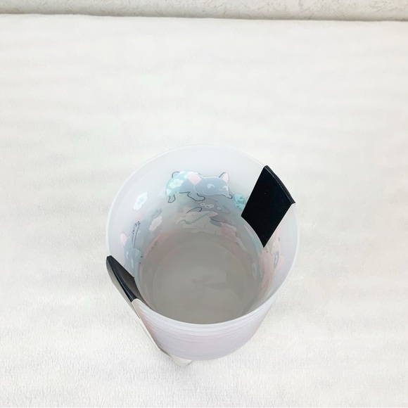 Novogratz 12 Surfing Boston Terrier Plastic Cups Tumblers Dogs Summer Hawaiian - Picture 7 of 8